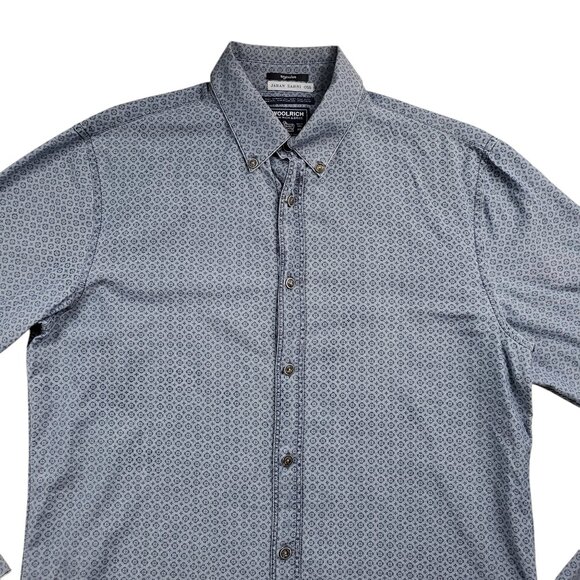 Woolrich John Rich Bros Shirt Mens Small Button Down Long Sleeve - Picture 3 of 12